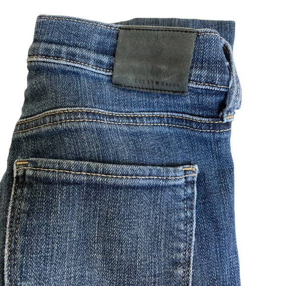 Lucky Brand 'Brigdette Skinny' Womens Jeans Tag 0 Blue Mid-Rise W25xL27 Denim - Picture 5 of 13